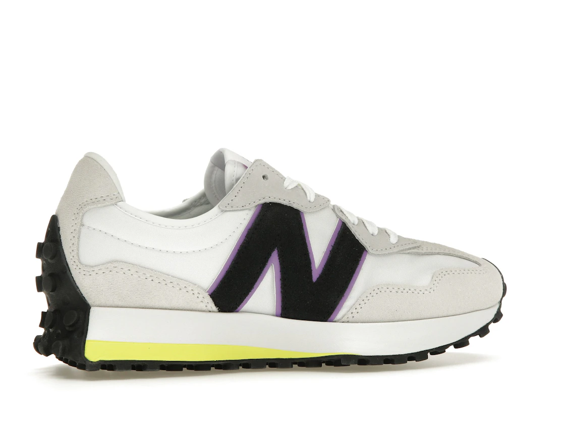 Vue 35 de New Balance 327 Grey White Reflection Yellow 