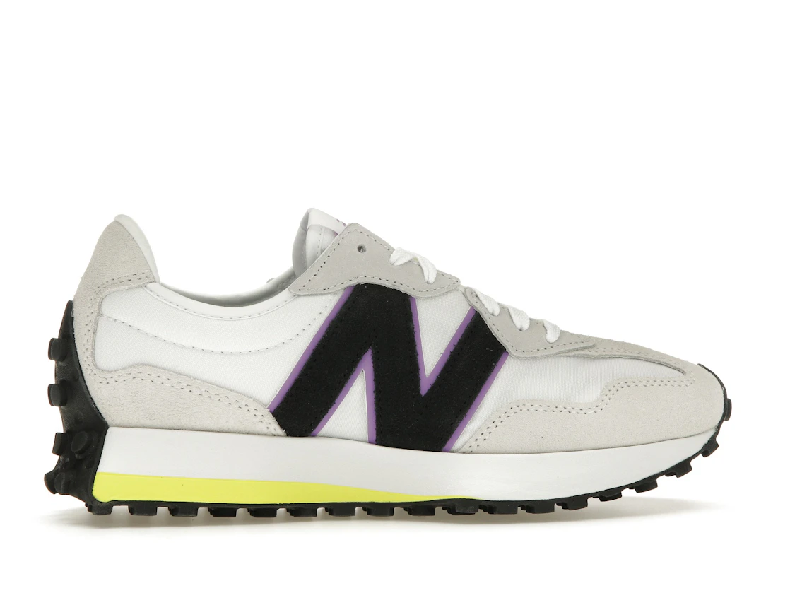 Vue 36 de New Balance 327 Grey White Reflection Yellow 