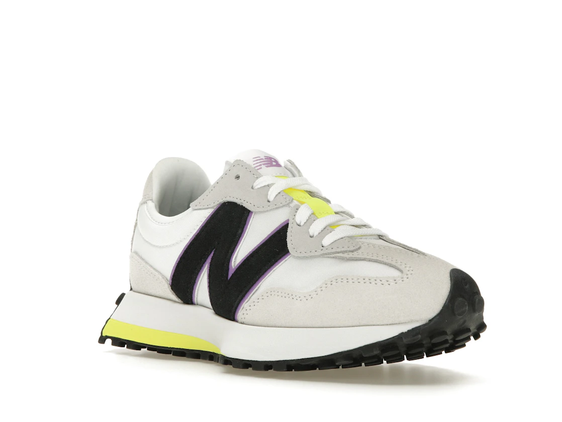Vue 6 de New Balance 327 Grey White Reflection Yellow 