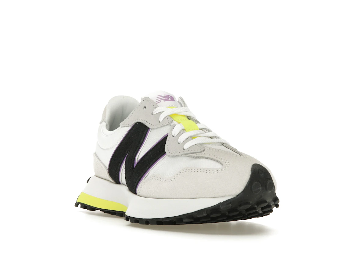 Vue 7 de New Balance 327 Grey White Reflection Yellow 