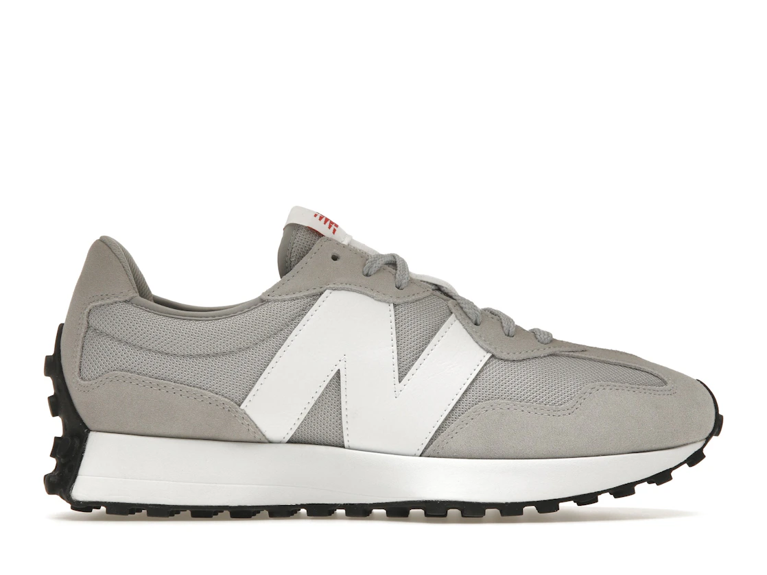 Vue 1 de New Balance 327 Rain Cloud White Red