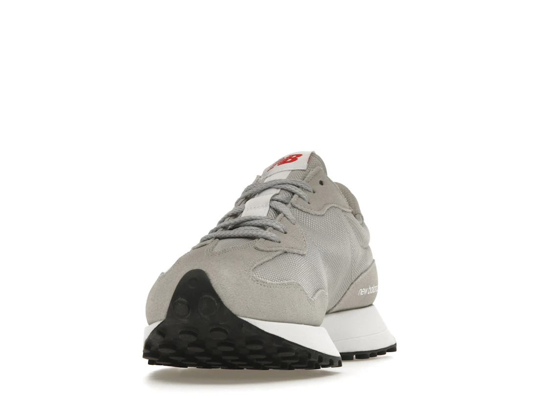 Vue 12 de New Balance 327 Rain Cloud White Red