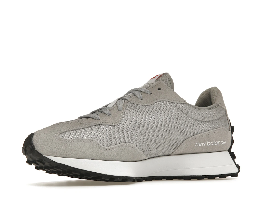 Vue 16 de New Balance 327 Rain Cloud White Red
