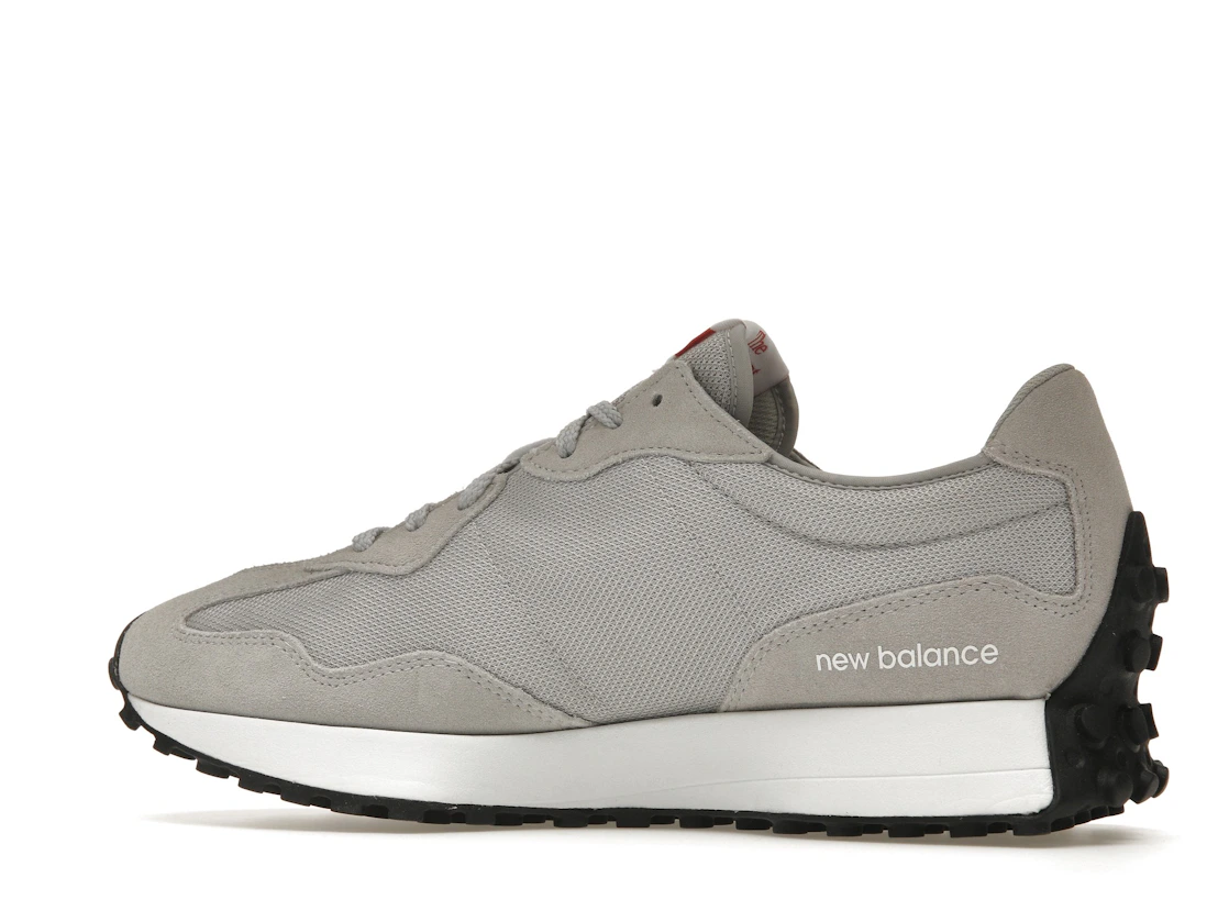 Vue 21 de New Balance 327 Rain Cloud White Red