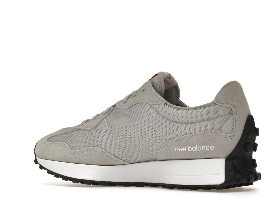 Vue 22 de New Balance 327 Rain Cloud White Red