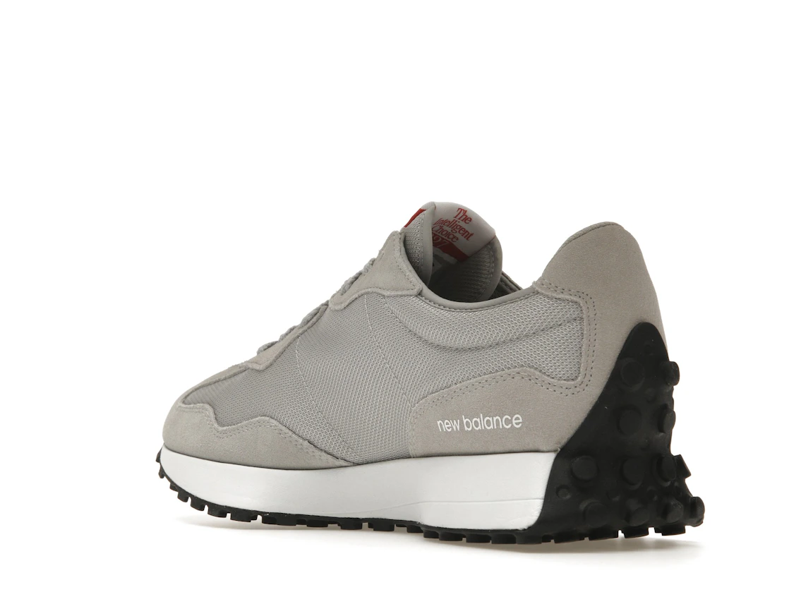 Vue 24 de New Balance 327 Rain Cloud White Red