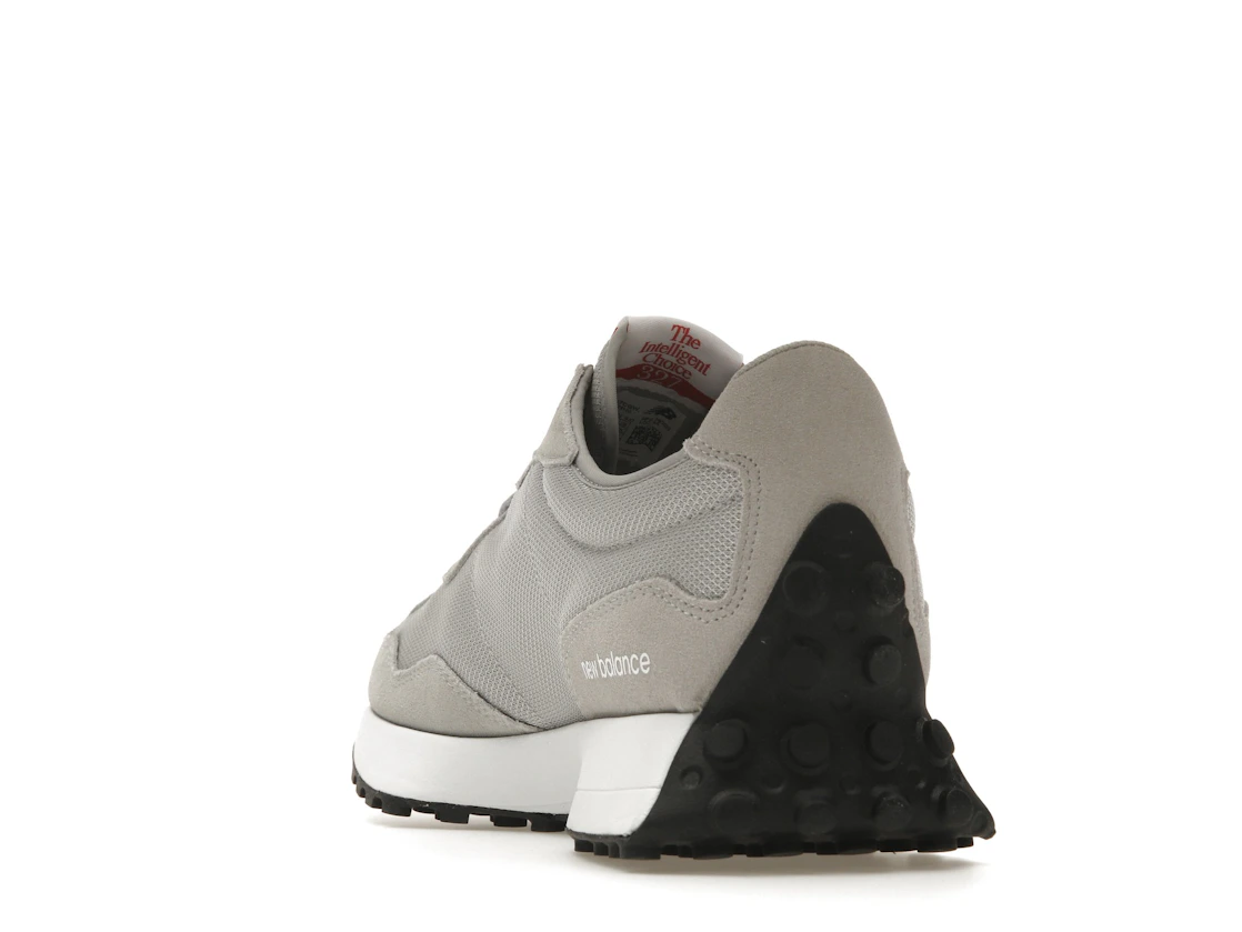 Vue 26 de New Balance 327 Rain Cloud White Red