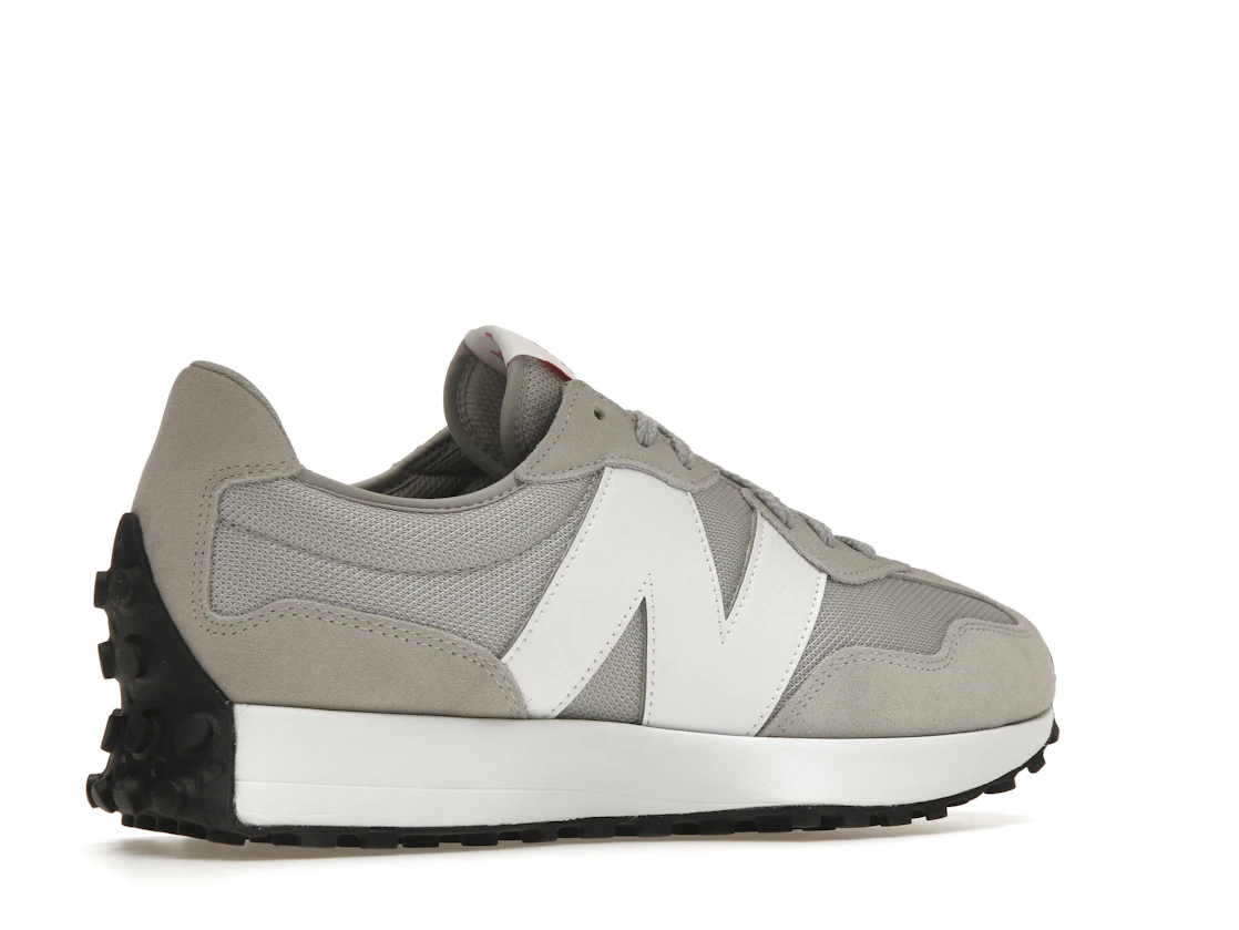 Vue 34 de New Balance 327 Rain Cloud White Red