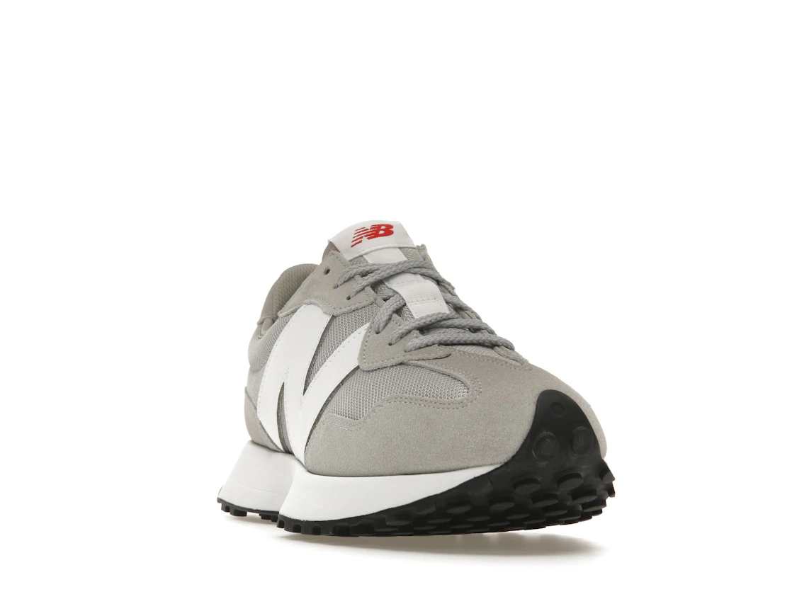 Vue 8 de New Balance 327 Rain Cloud White Red