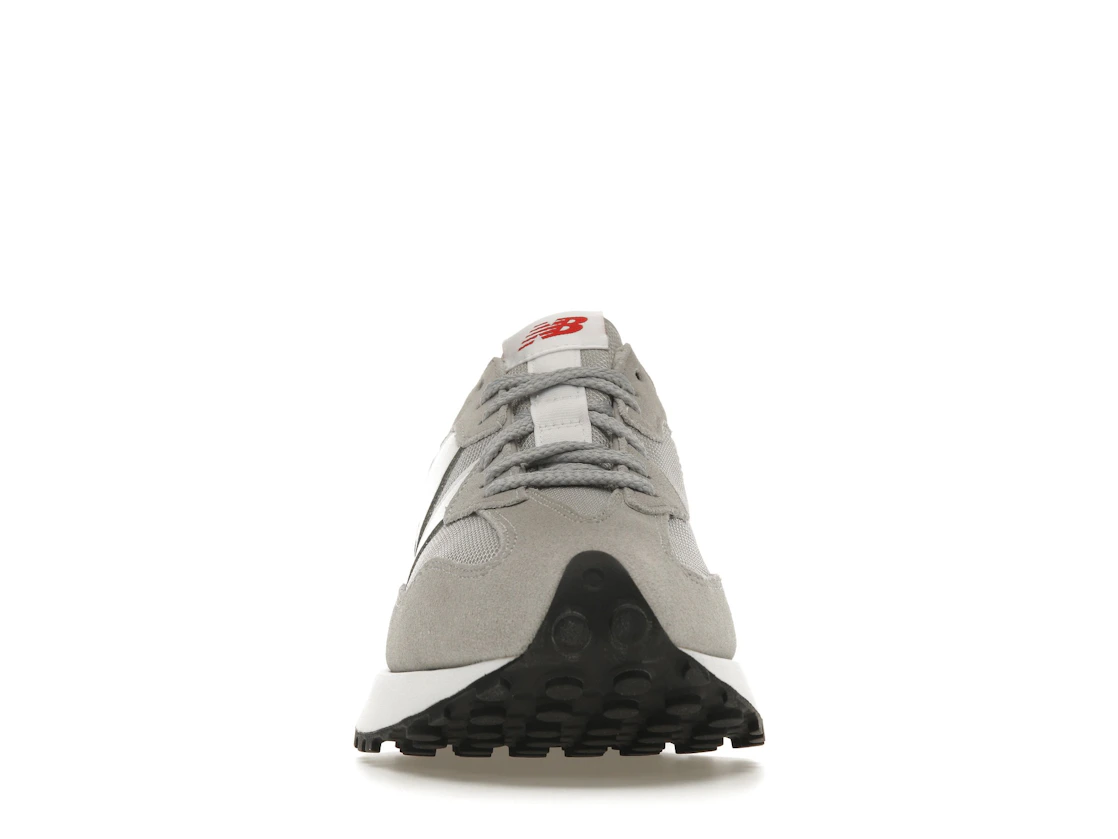 Vue 10 de New Balance 327 Rain Cloud White Red