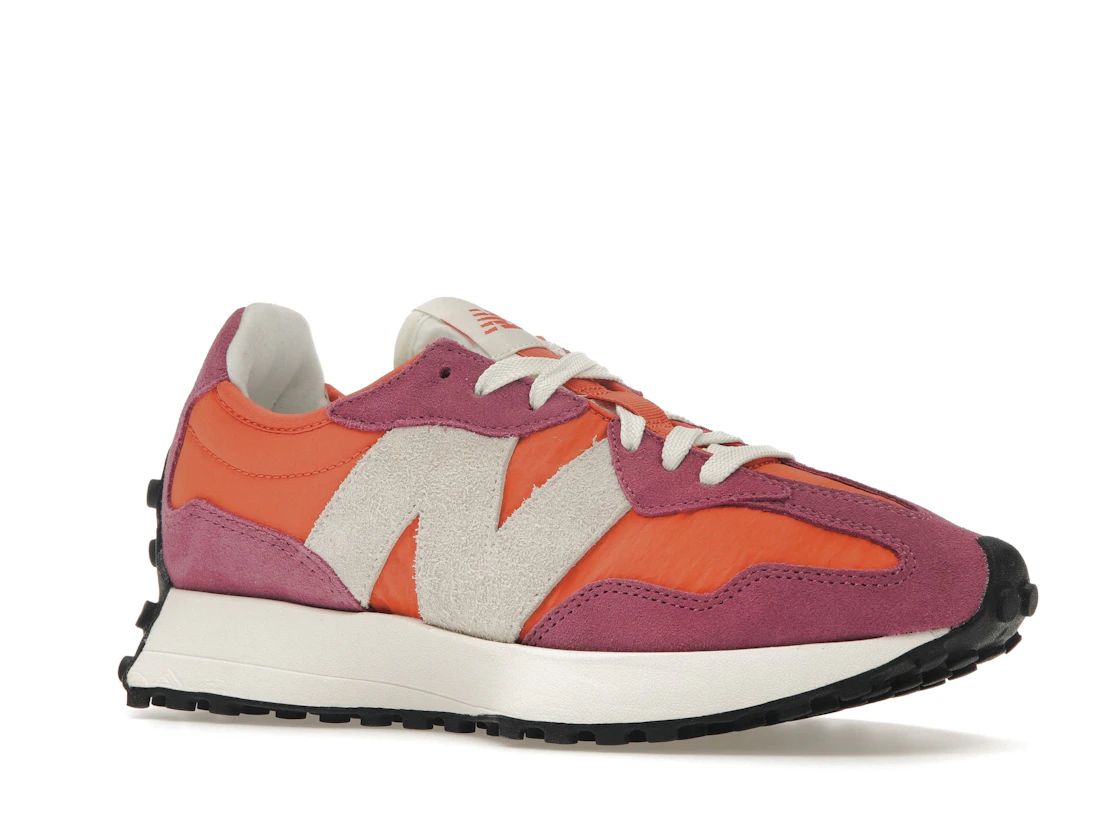 Vue 4 de New Balance 327 Red Pink