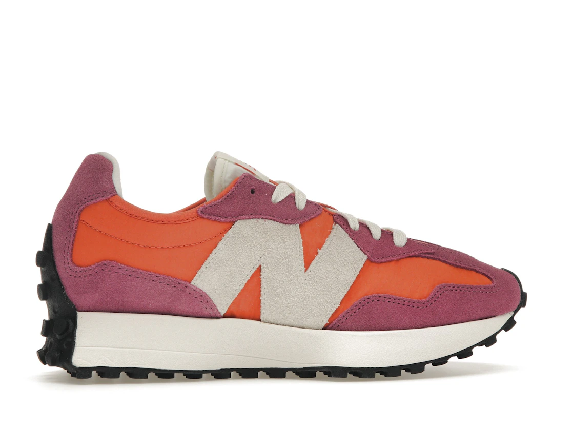 Vue 36 de New Balance 327 Red Pink