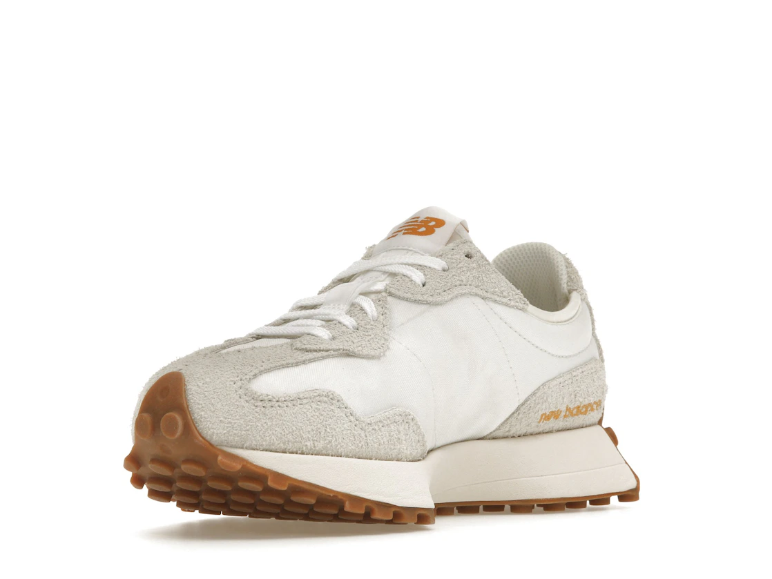 Vue 14 de New Balance 327 Sea Salt Golden Hour Gum 