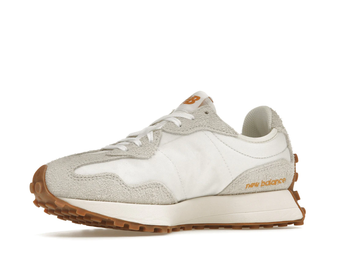 Vue 16 de New Balance 327 Sea Salt Golden Hour Gum 