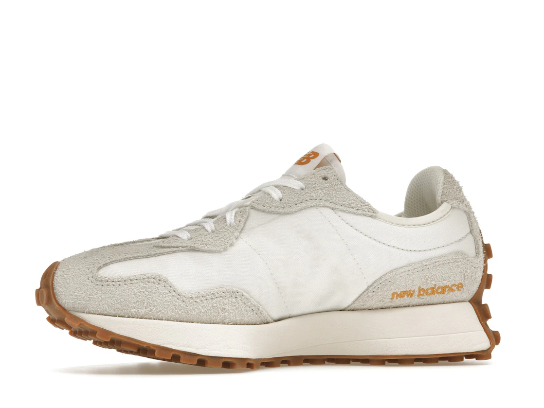 Vue 17 de New Balance 327 Sea Salt Golden Hour Gum 