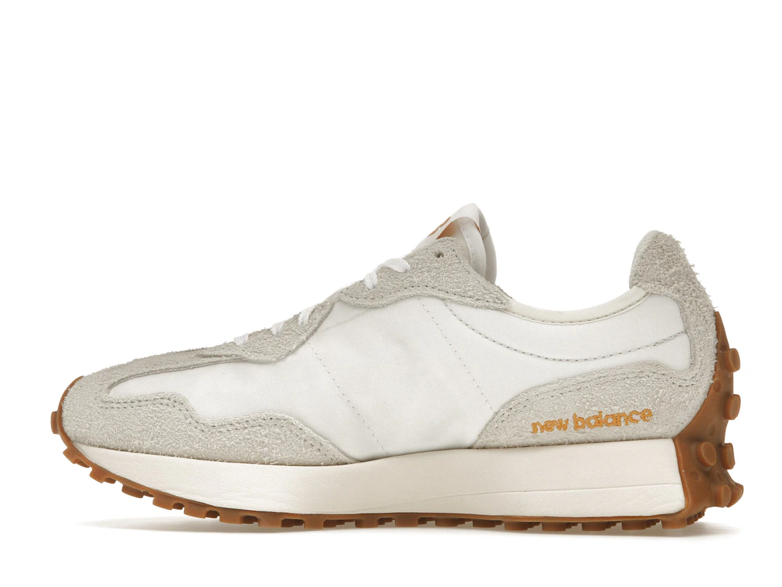 Vue 20 de New Balance 327 Sea Salt Golden Hour Gum 