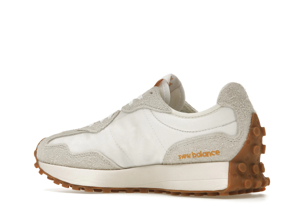 Vue 22 de New Balance 327 Sea Salt Golden Hour Gum 
