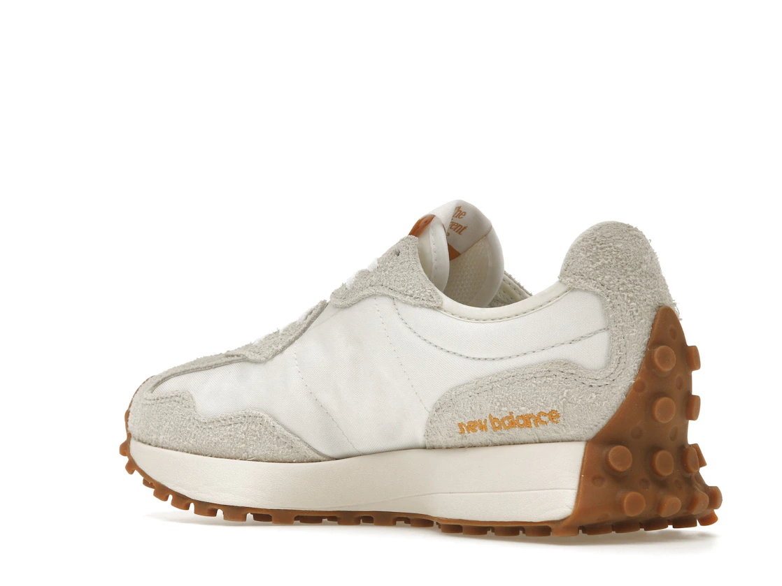 Vue 23 de New Balance 327 Sea Salt Golden Hour Gum 
