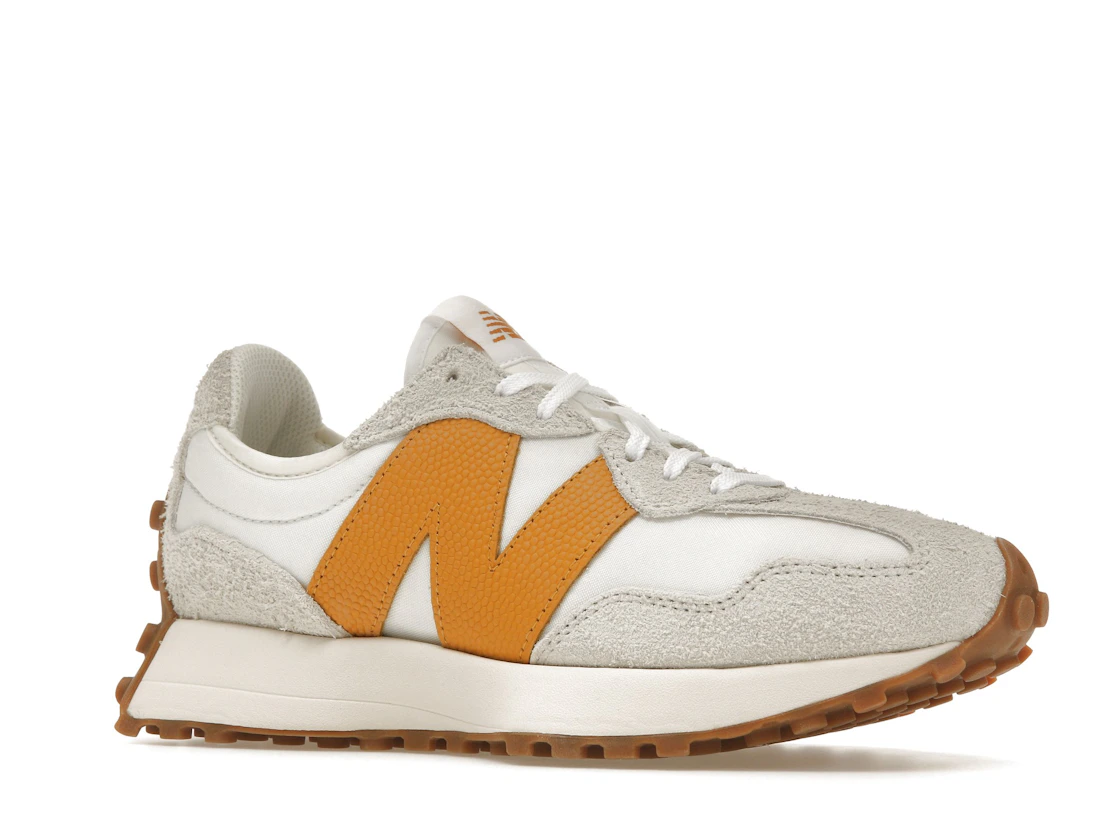 Vue 4 de New Balance 327 Sea Salt Golden Hour Gum 