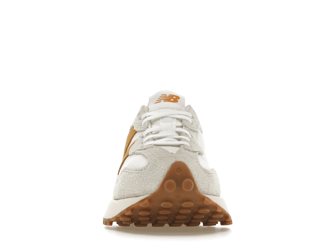 Vue 10 de New Balance 327 Sea Salt Golden Hour Gum 
