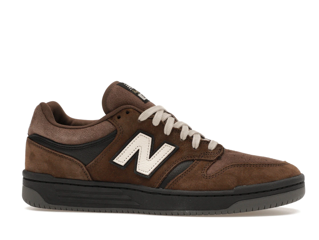 Vue 2 de New Balance 480 Andrew Reynolds Chocolate