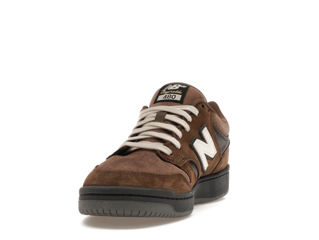 Vue 12 de New Balance 480 Andrew Reynolds Chocolate