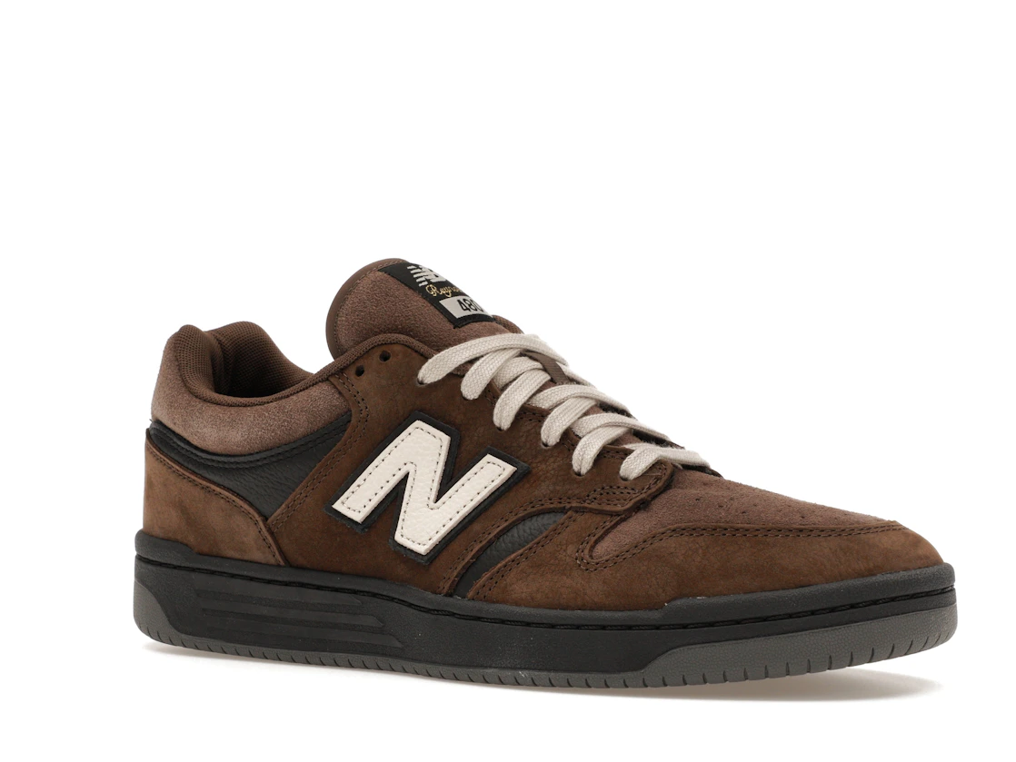 Vue 4 de New Balance 480 Andrew Reynolds Chocolate