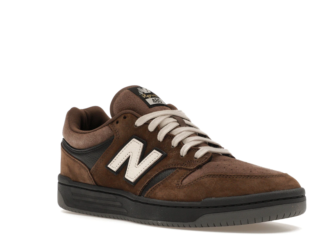 Vue 5 de New Balance 480 Andrew Reynolds Chocolate