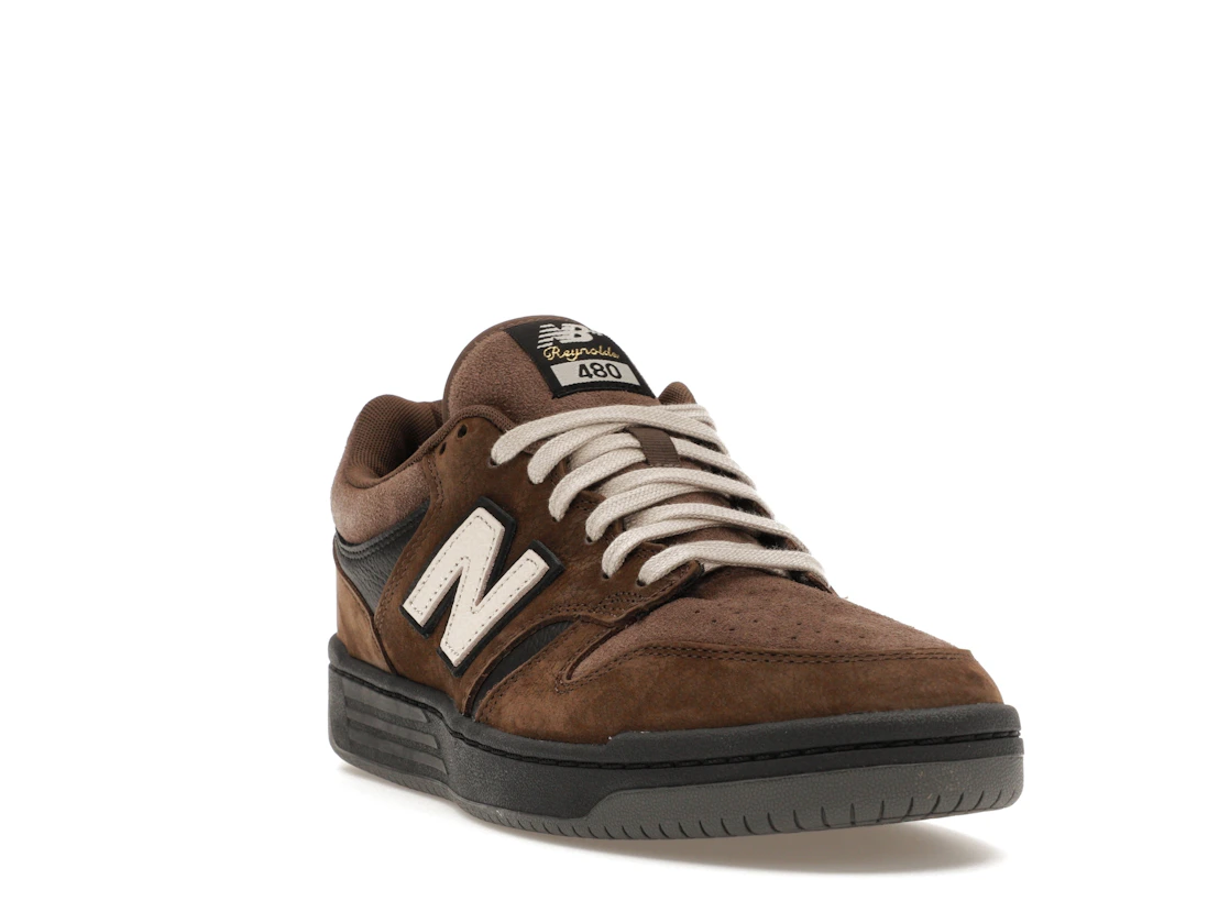 Vue 7 de New Balance 480 Andrew Reynolds Chocolate