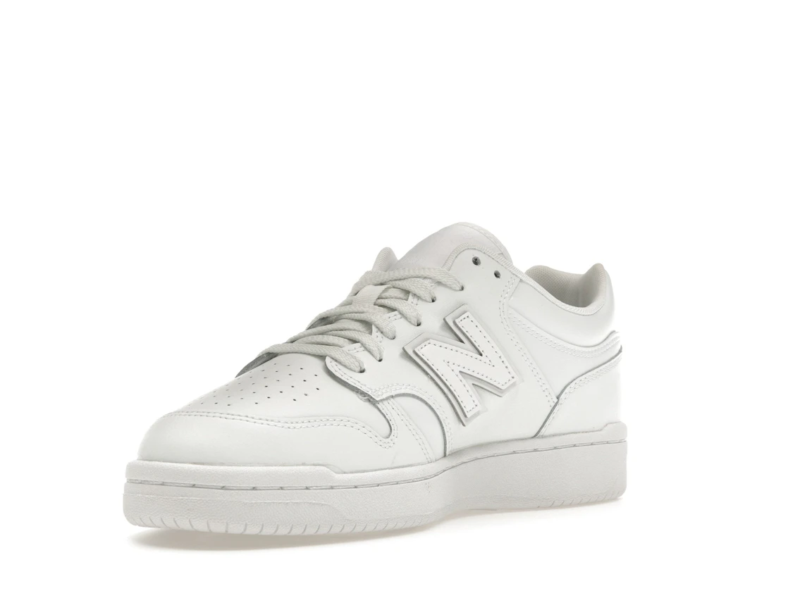 Vue 14 de New Balance 480 Triple White