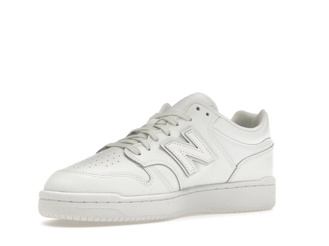 Vue 15 de New Balance 480 Triple White