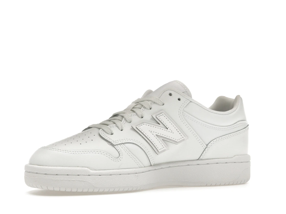 Vue 16 de New Balance 480 Triple White