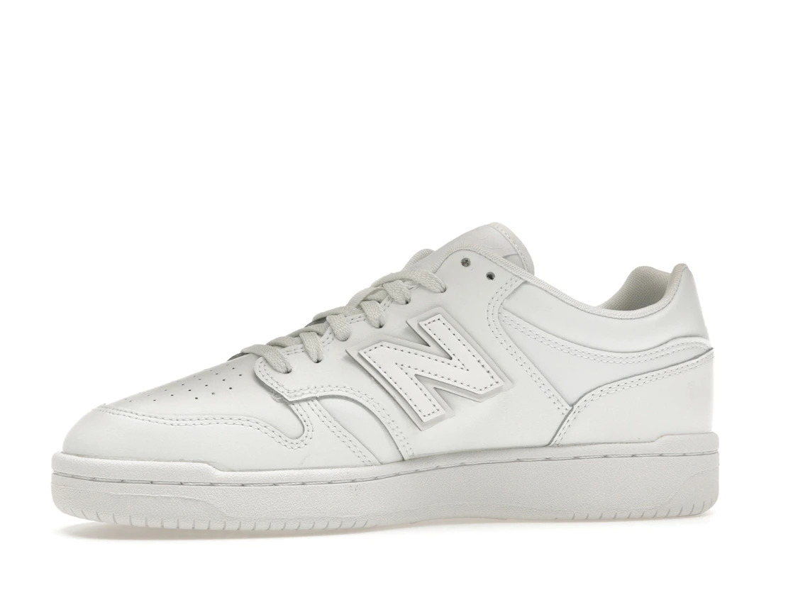 Vue 17 de New Balance 480 Triple White
