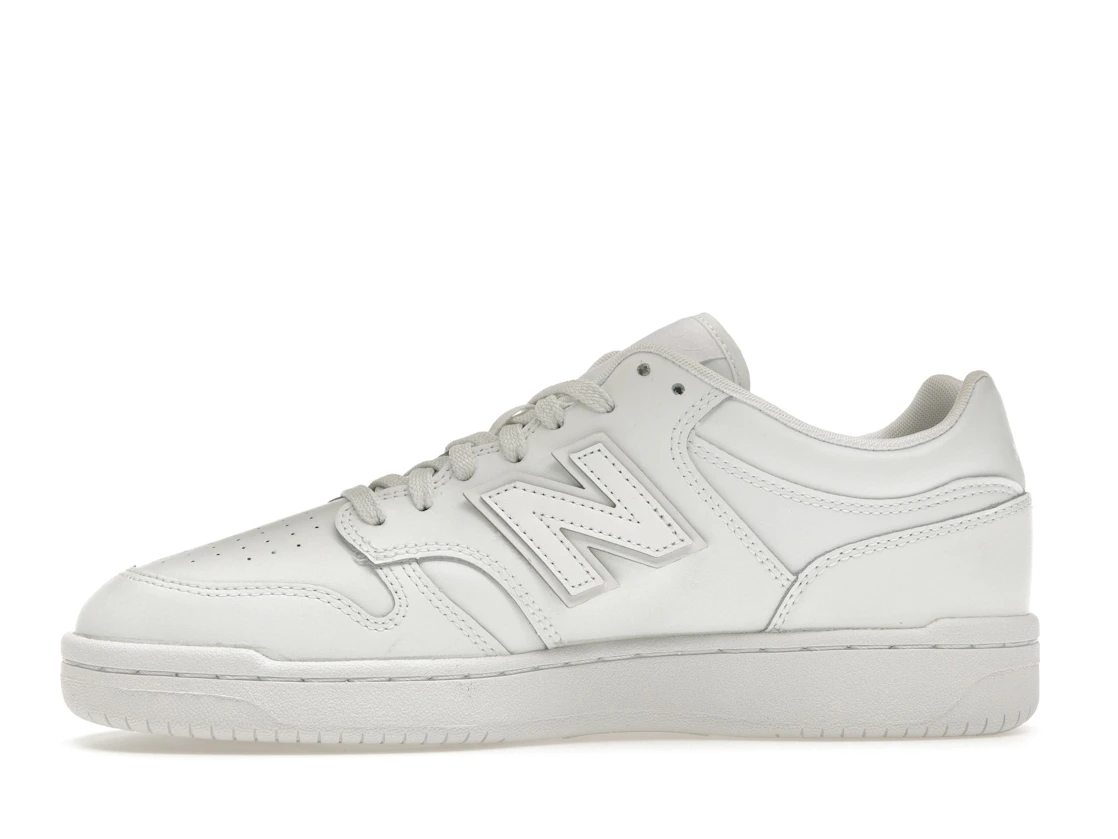 Vue 18 de New Balance 480 Triple White