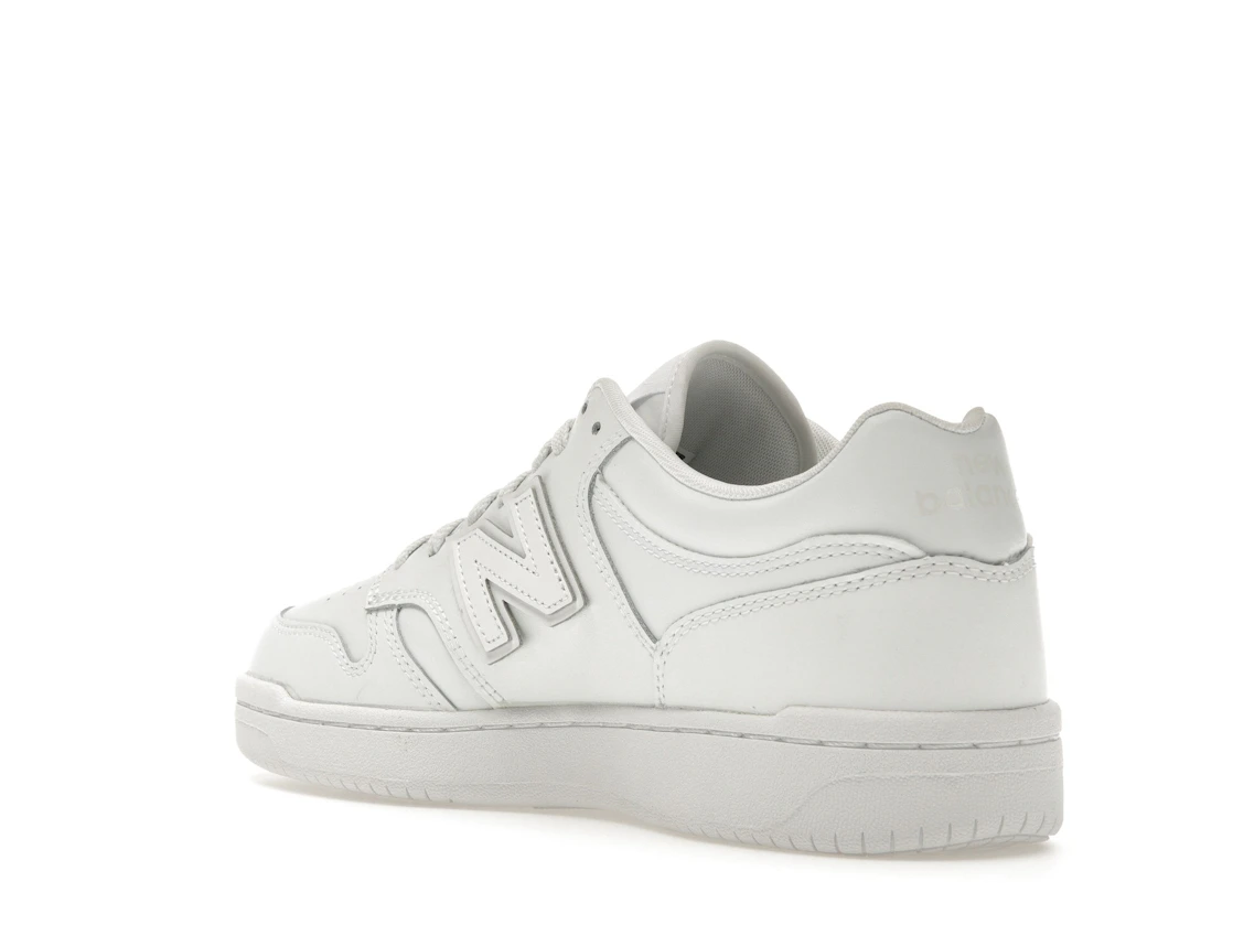 Vue 24 de New Balance 480 Triple White
