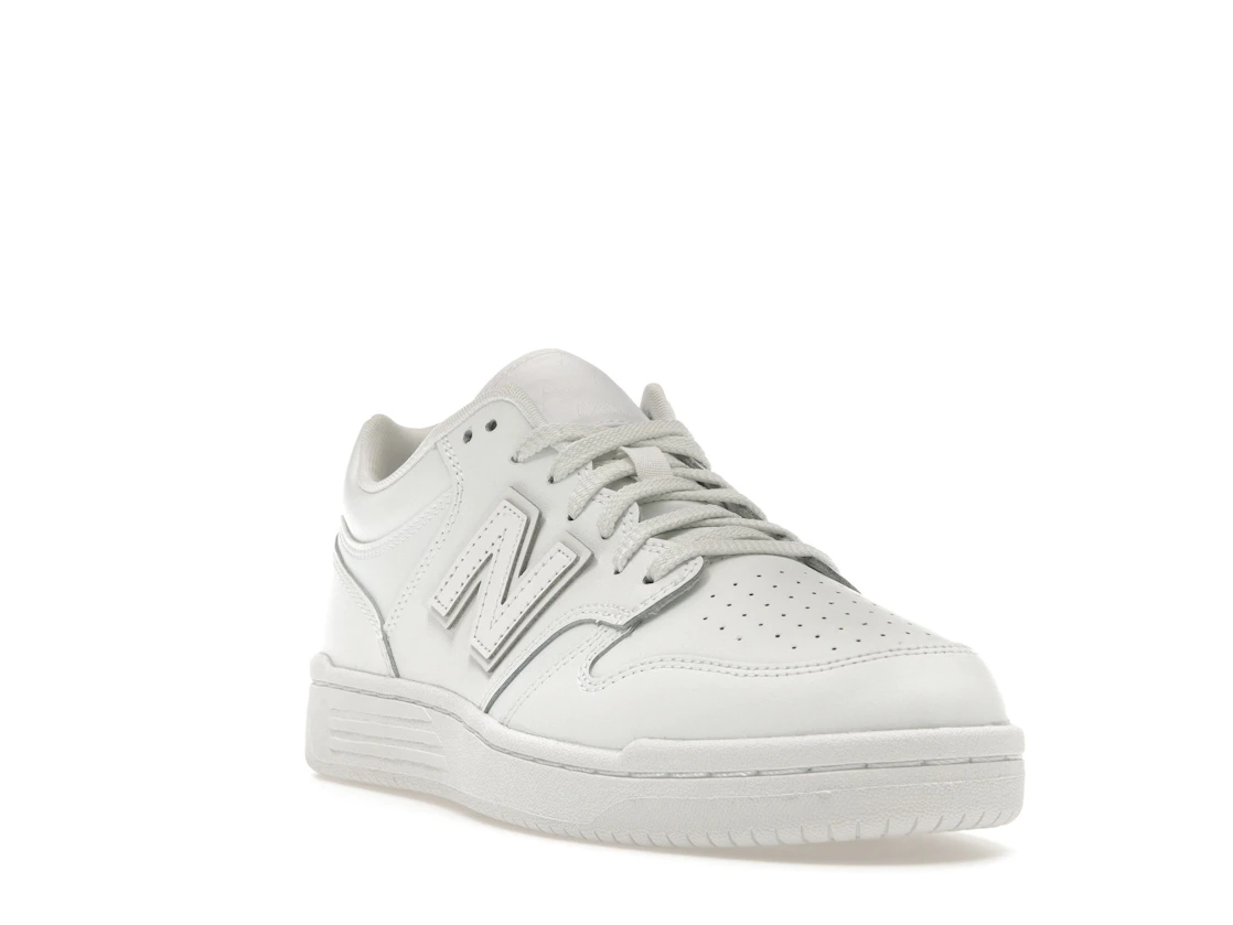 Vue 7 de New Balance 480 Triple White