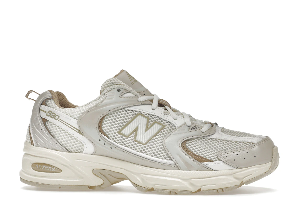 Vue 2 de New Balance 530 Beige Angora