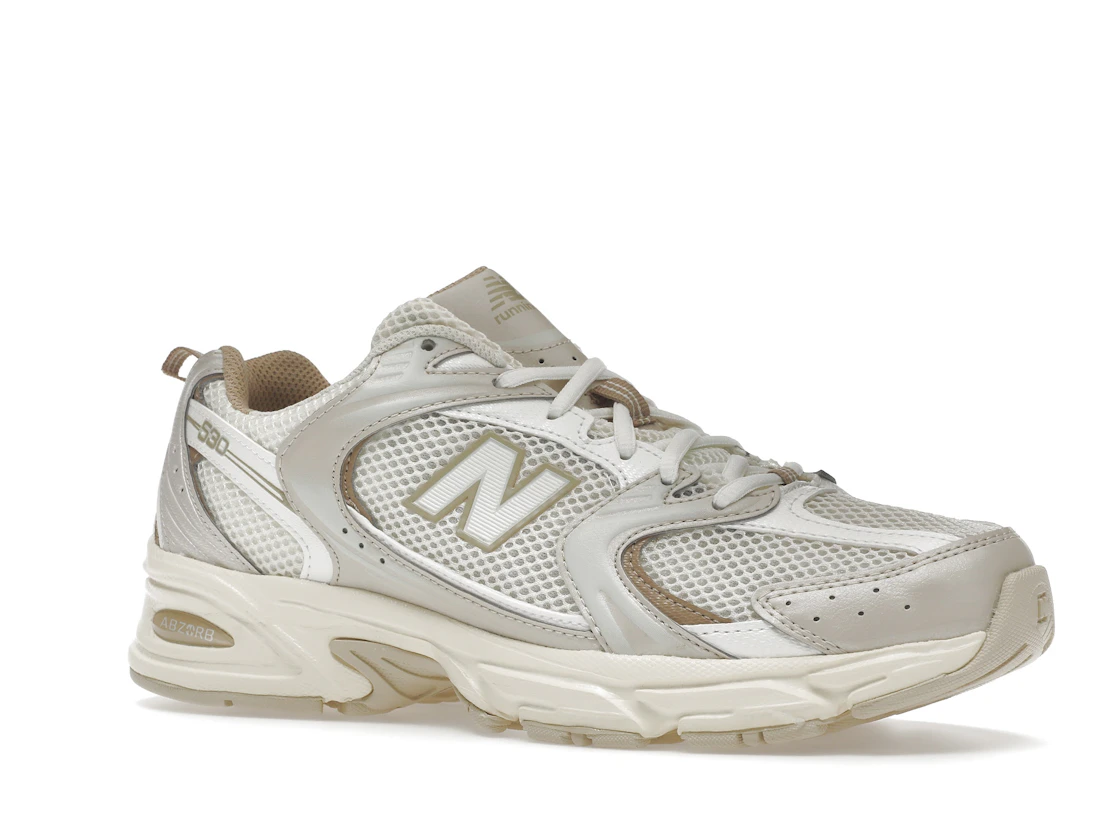 Vue 4 de New Balance 530 Beige Angora