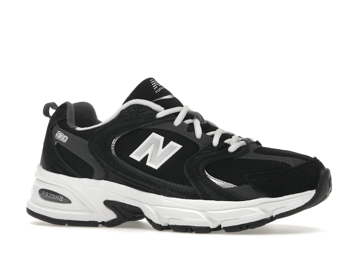 Vue 3 de New Balance 530 Classic Black Grey
