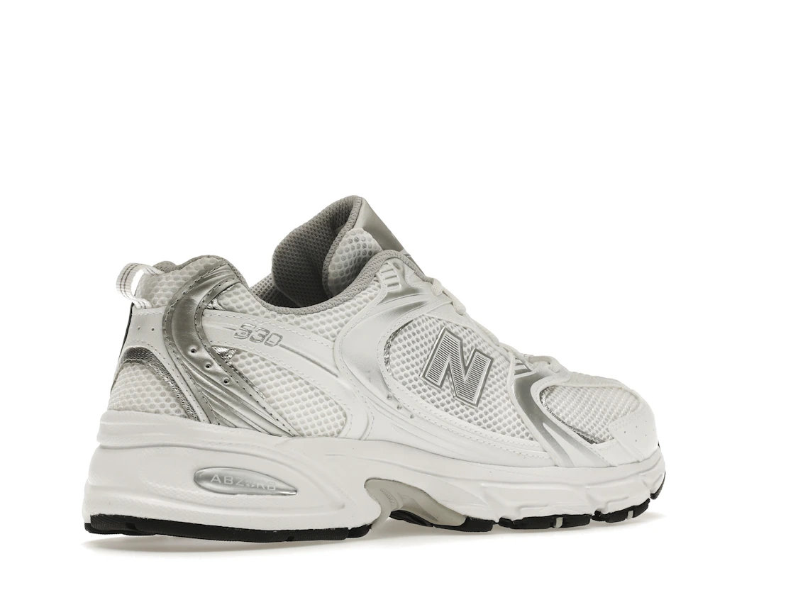 Vue 33 de New Balance 530 Munsell White