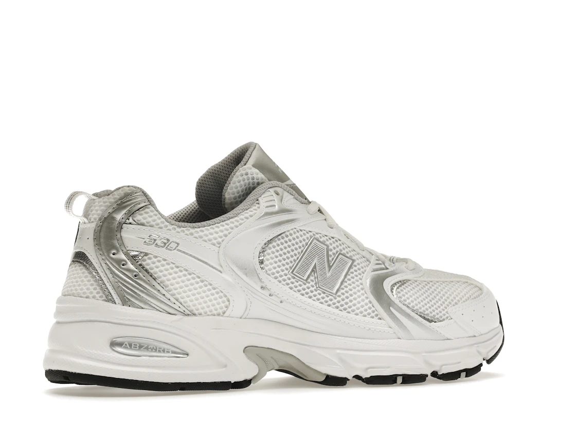 Vue 34 de New Balance 530 Munsell White