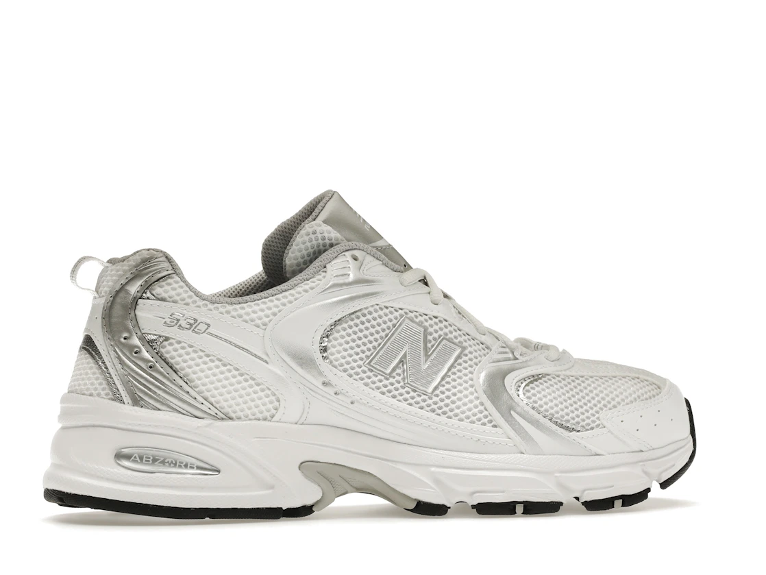Vue 35 de New Balance 530 Munsell White