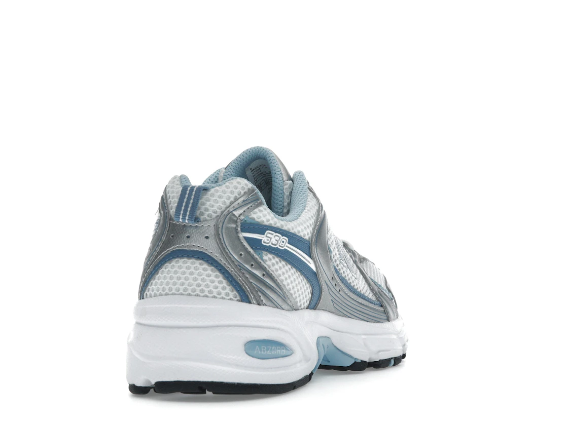 Vue 30 de New Balance 530 Silver Metallic Heron Blue