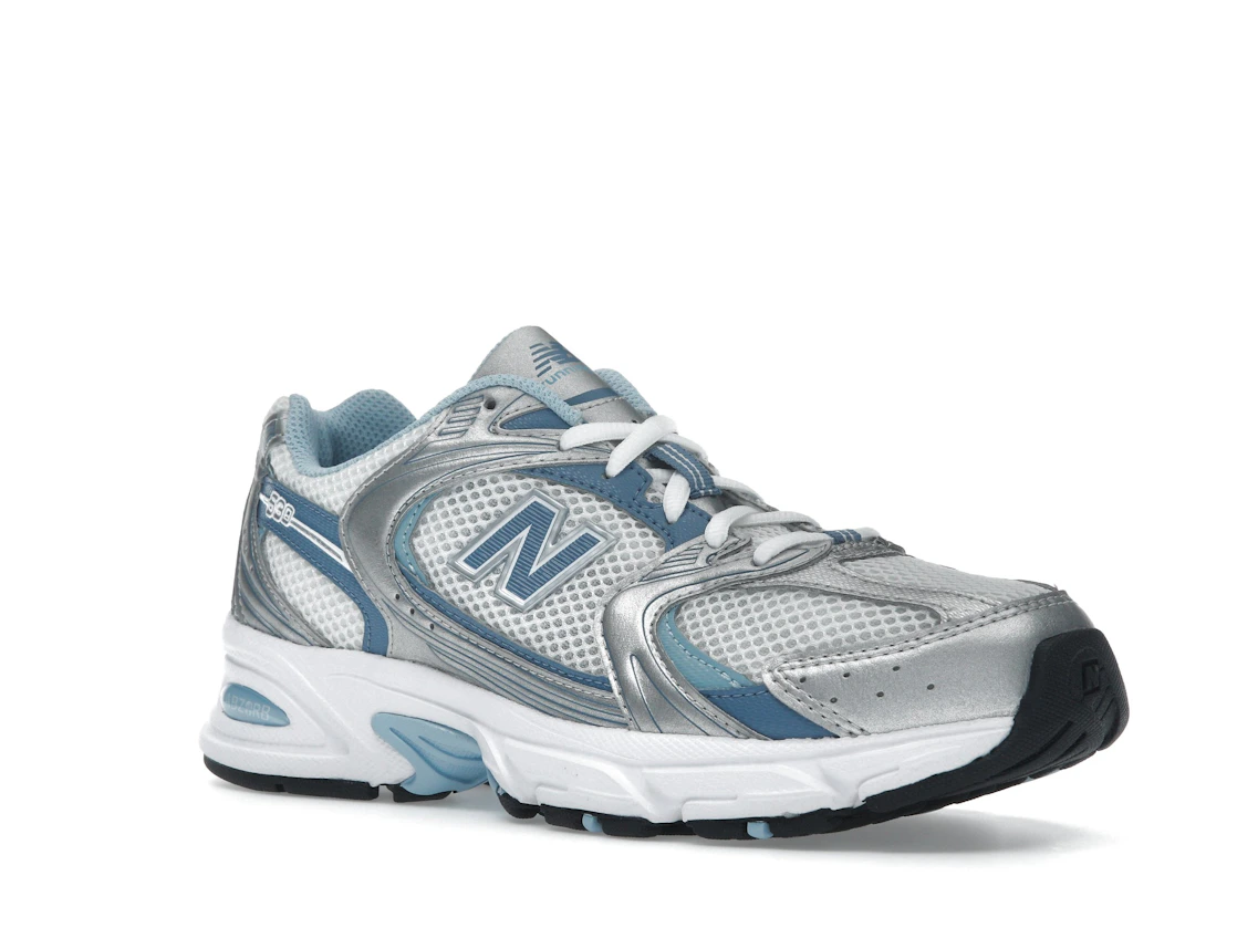 Vue 5 de New Balance 530 Silver Metallic Heron Blue