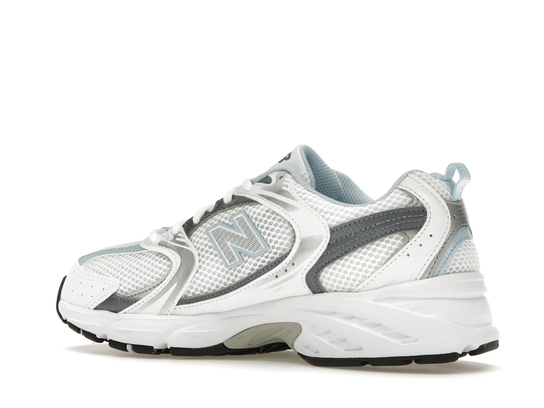 Vue 22 de New Balance 530 White Light Chrome Blue