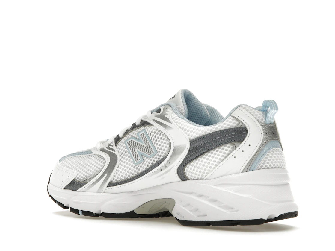 Vue 23 de New Balance 530 White Light Chrome Blue
