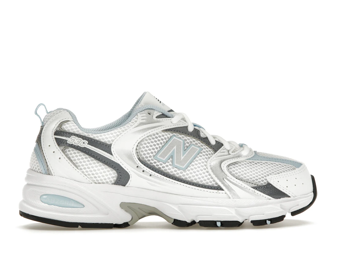 Vue 36 de New Balance 530 White Light Chrome Blue