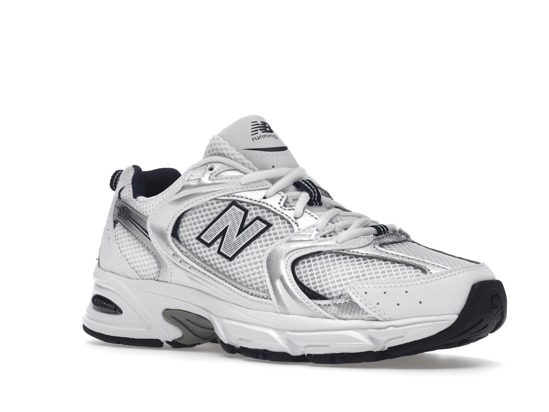 Vue 5 de New Balance 530 White Silver Navy