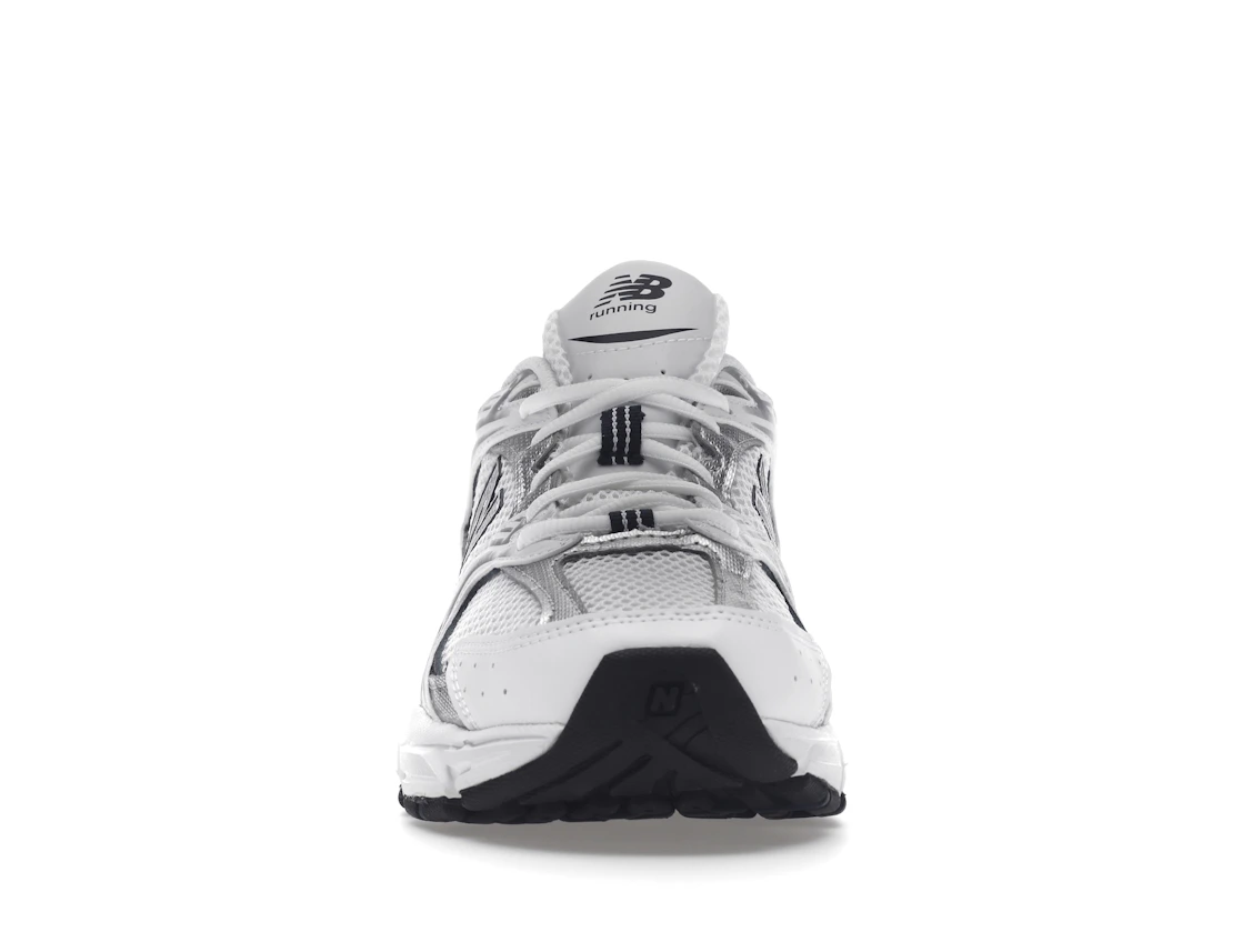 Vue 10 de New Balance 530 White Silver Navy