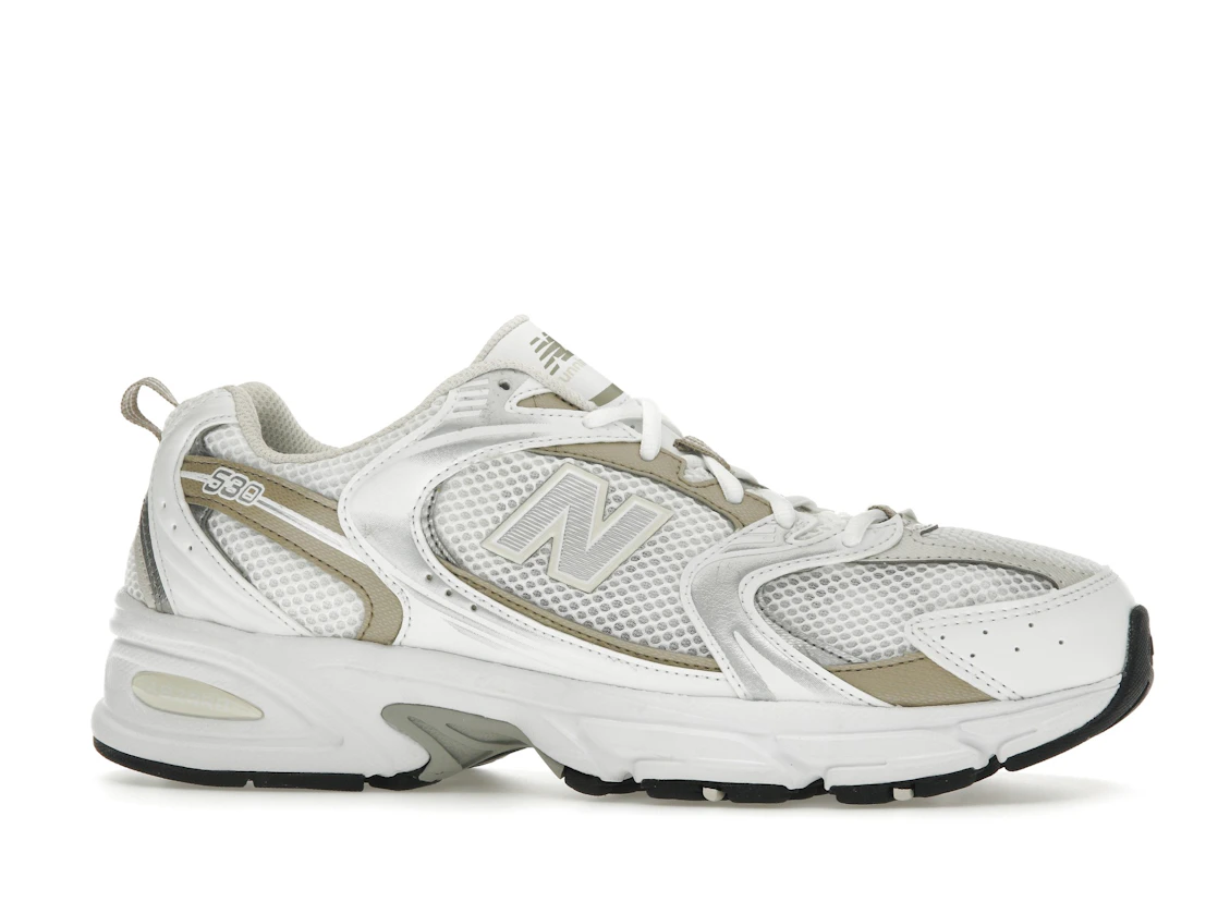 Vue 2 de New Balance 530 White Stoneware